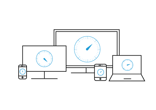 graphic of devices displaying wifi signal strength