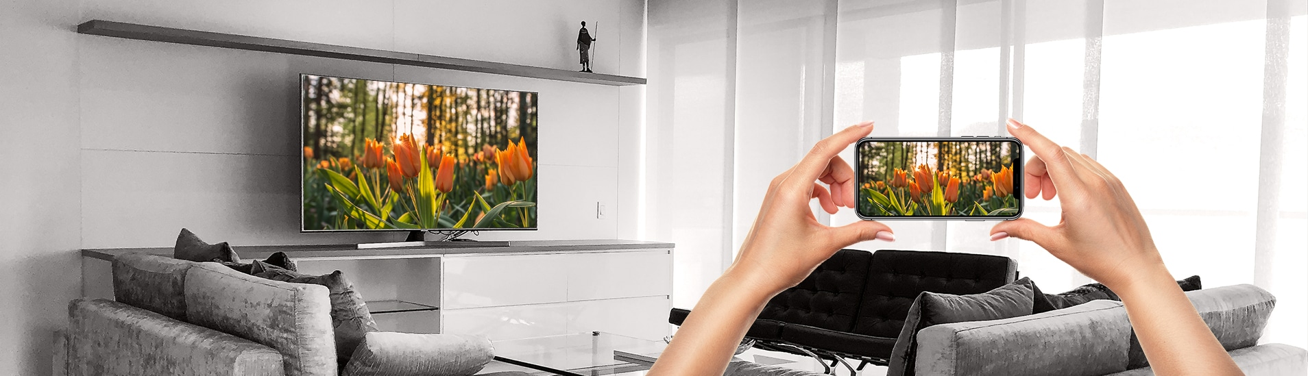 Mirror A Mobile Device Screen To Tv, How To Mirror Two Smart Tvs