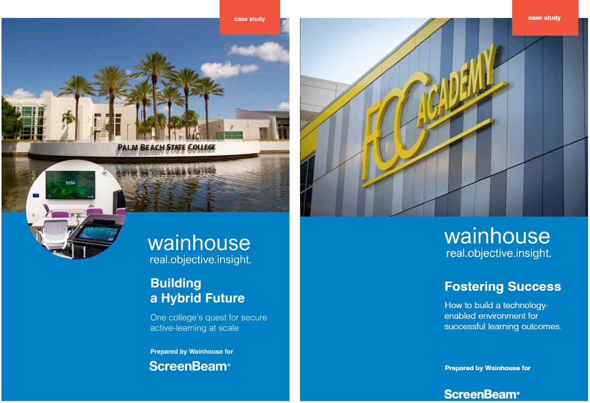 PBSC and FCC Academy case study covers