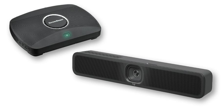 Logitech Treffen + ScreenBeam 1100 Plus Pakete